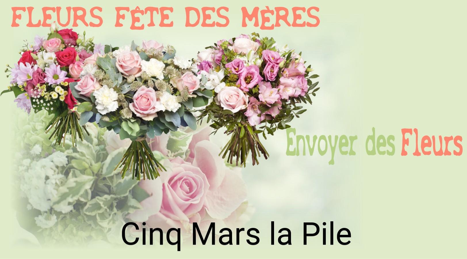Bouquet de Fête des Mères livré à Cinq-Mars-la-Pile